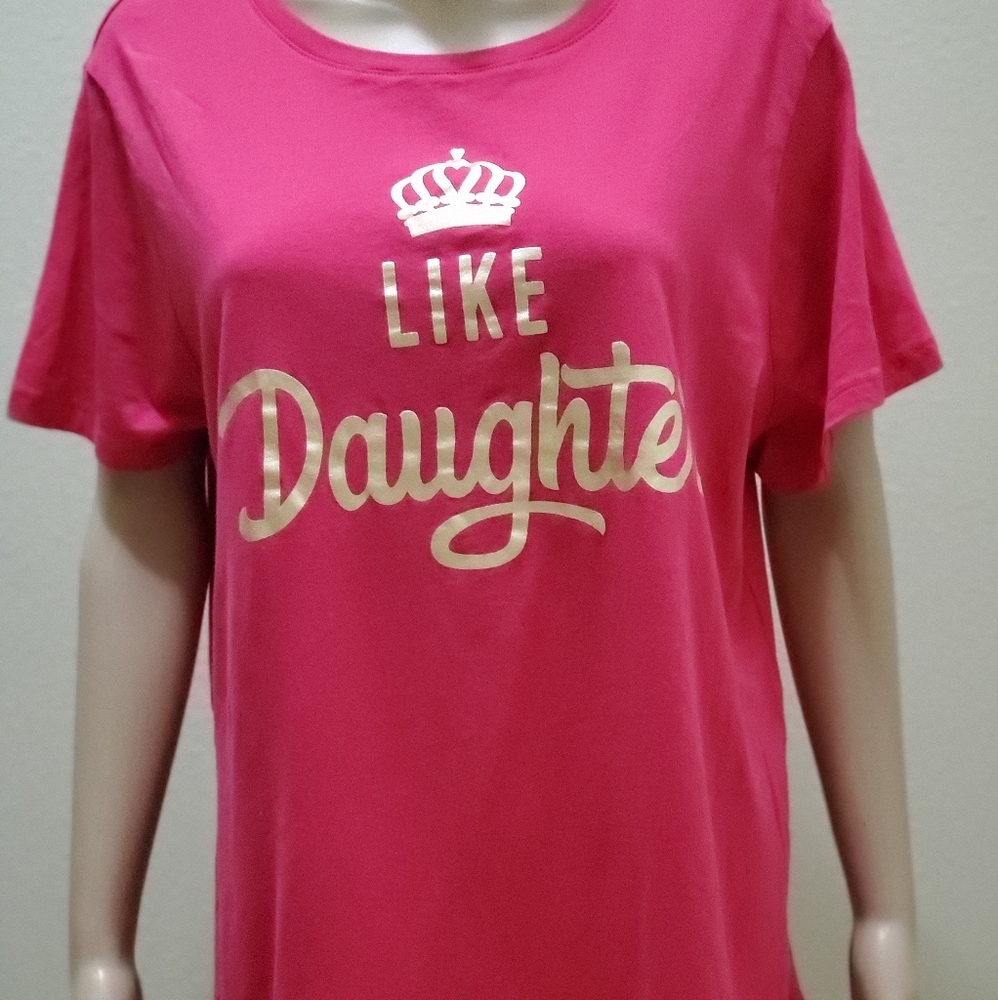 Pink Place Like Daughter Tshirt
